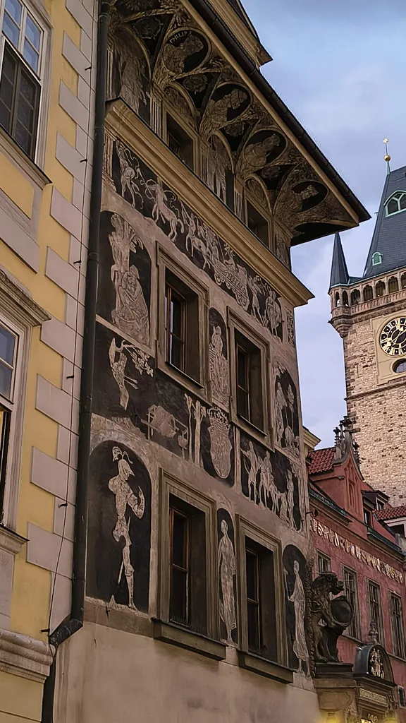 Ulica w centrum Pragi